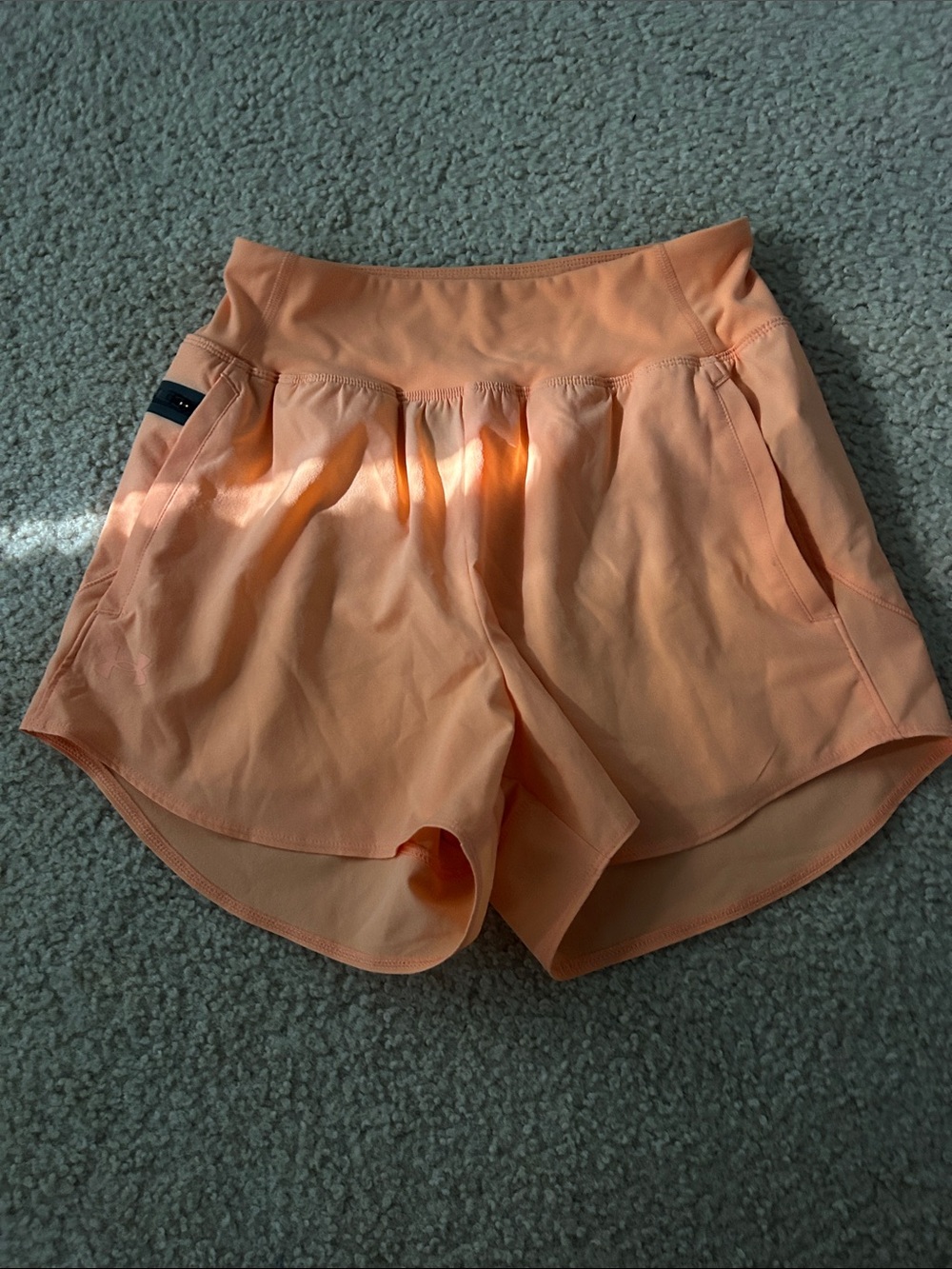 Under Armour Peach Athletic Shorts